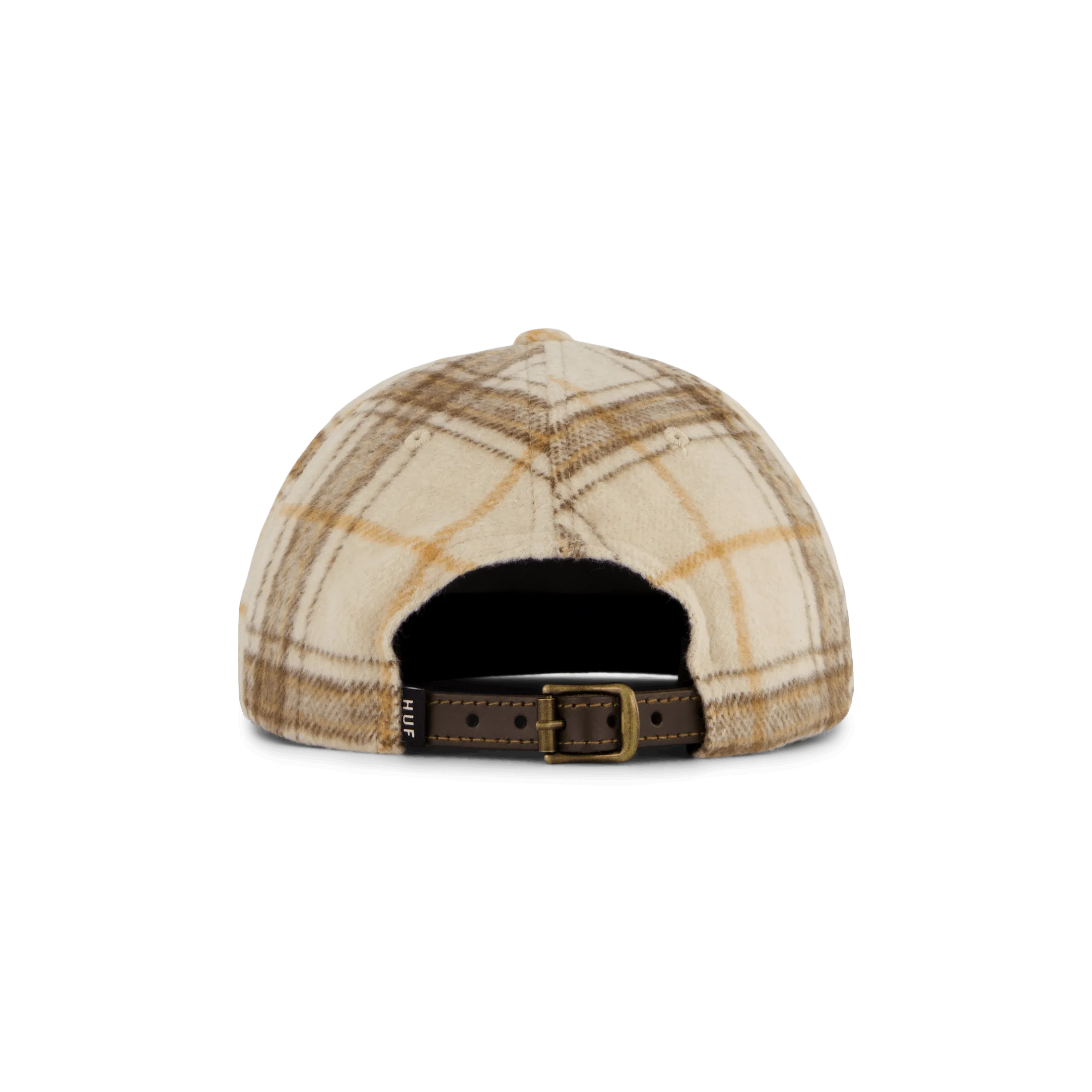 98 Plaid 5 Panel Hat Oatmeal