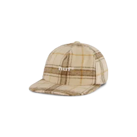 98 Plaid 5 Panel Hat Oatmeal