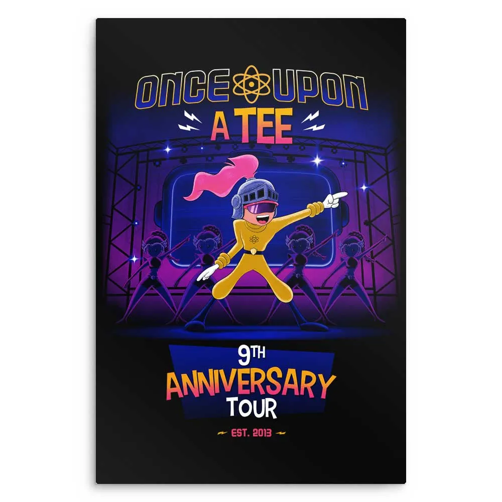 9th Anniversary Tour - Metal Print