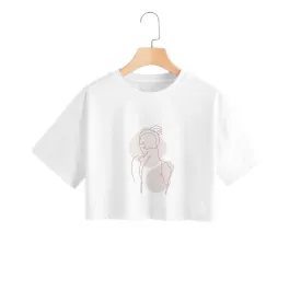 Abstract Patter VI Crop Top