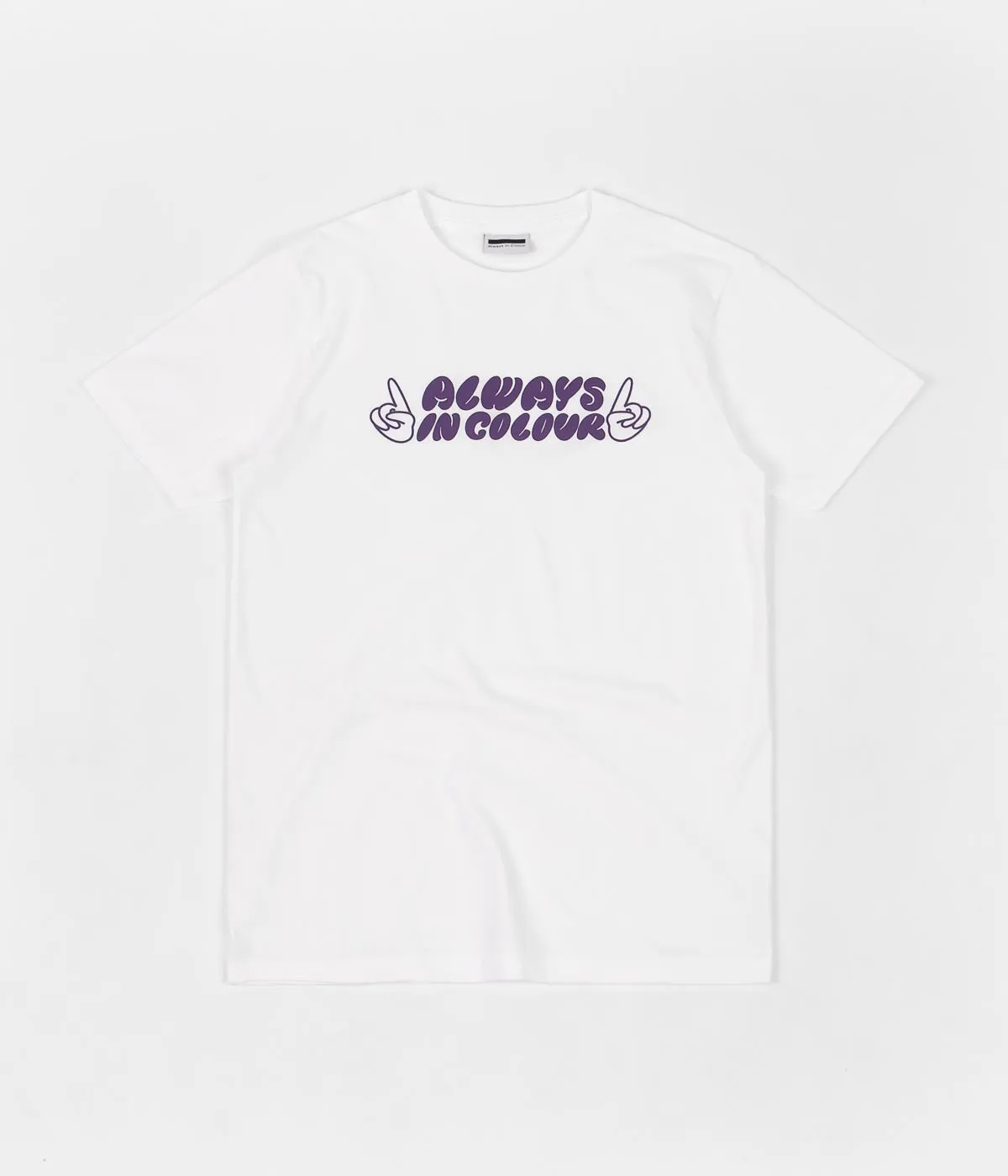 Always in Colour Hands T-Shirt - White