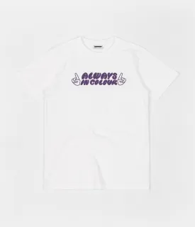 Always in Colour Hands T-Shirt - White