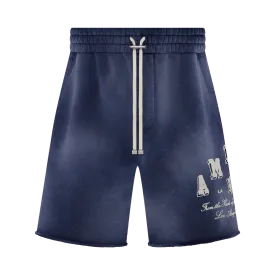 AMIRI - Vintage Collegiate Shorts Blue