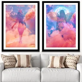 An Angel's Reflection Semi-Gloss Prints