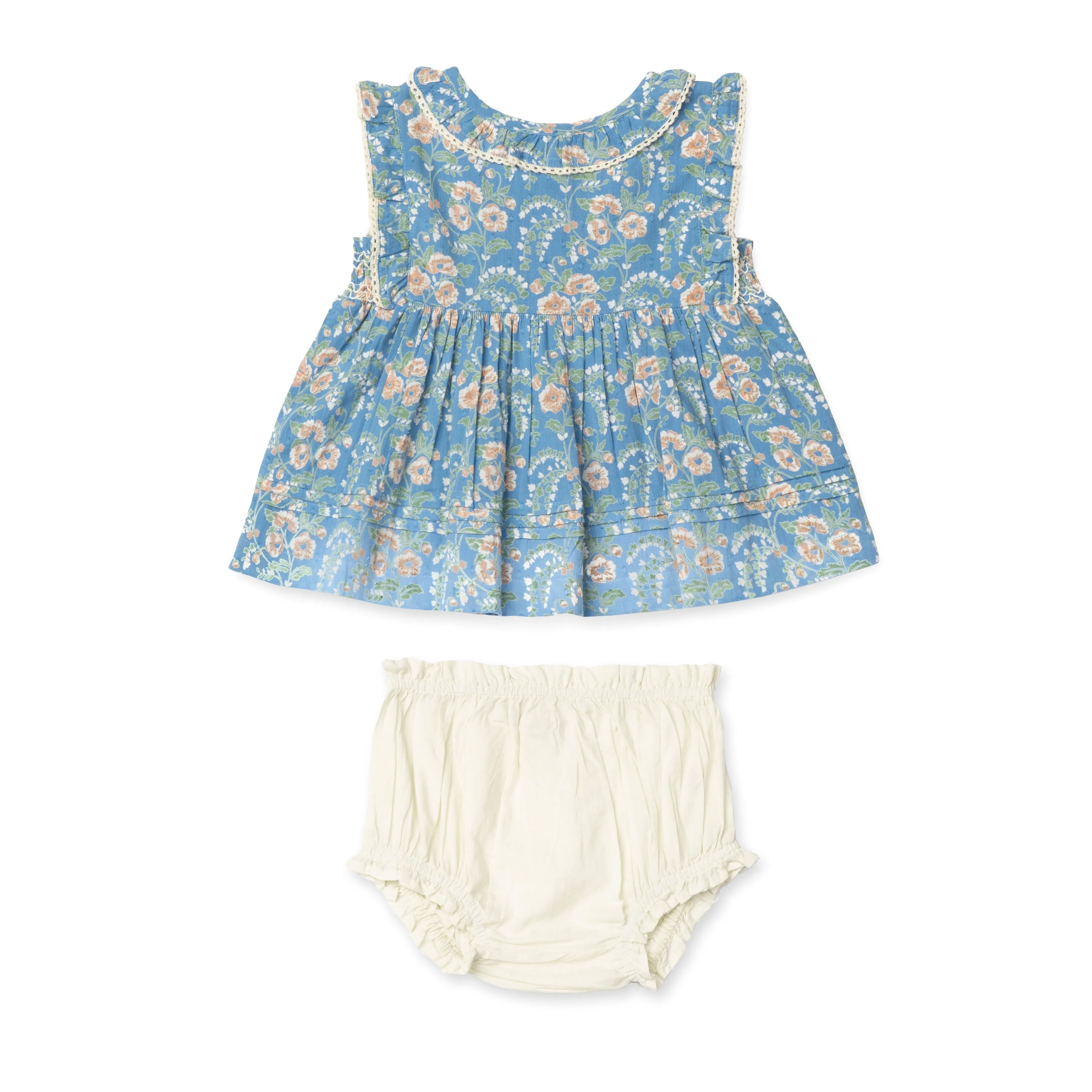 Ari Baby Set | Summer Blooms Print