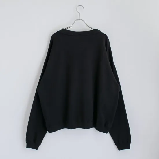 ARMI | Top | Zan;p Sweat Pullover - Black