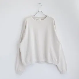 ARMI | Top | Zan;p Sweat Pullover - Ivory