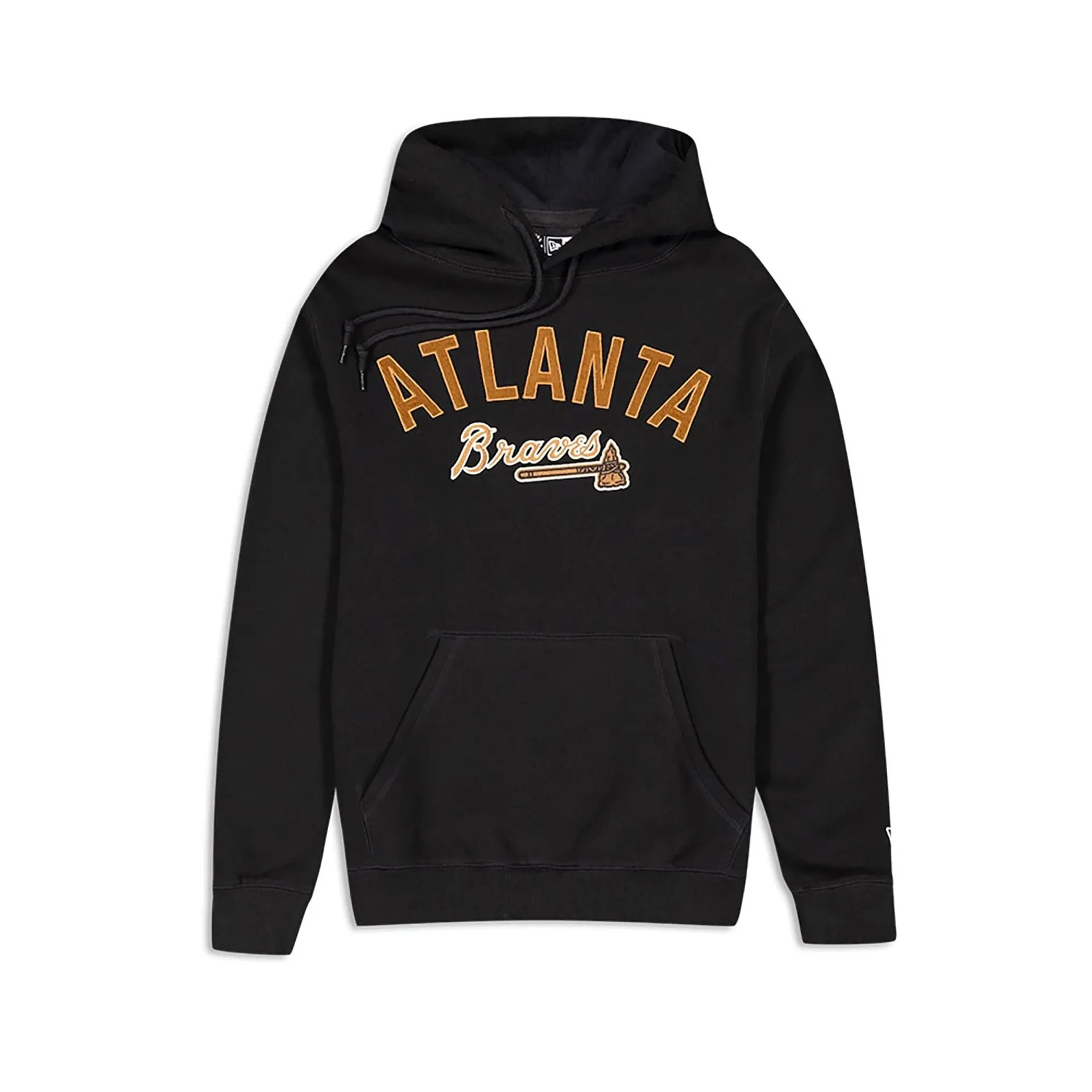 Atlanta Braves MLB Cord Black Pullover Hoodie