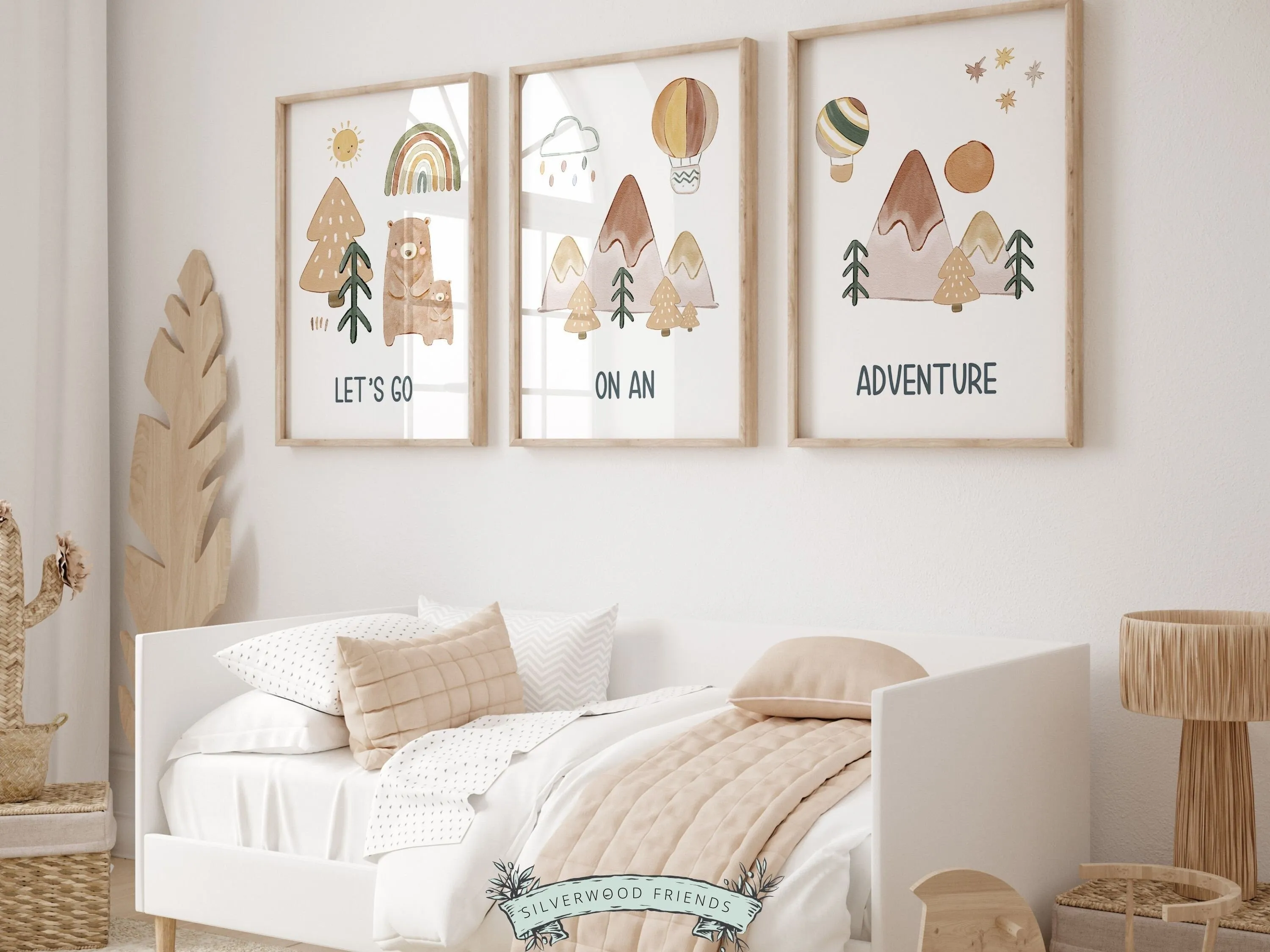 Boho Adventure Nursery Prints