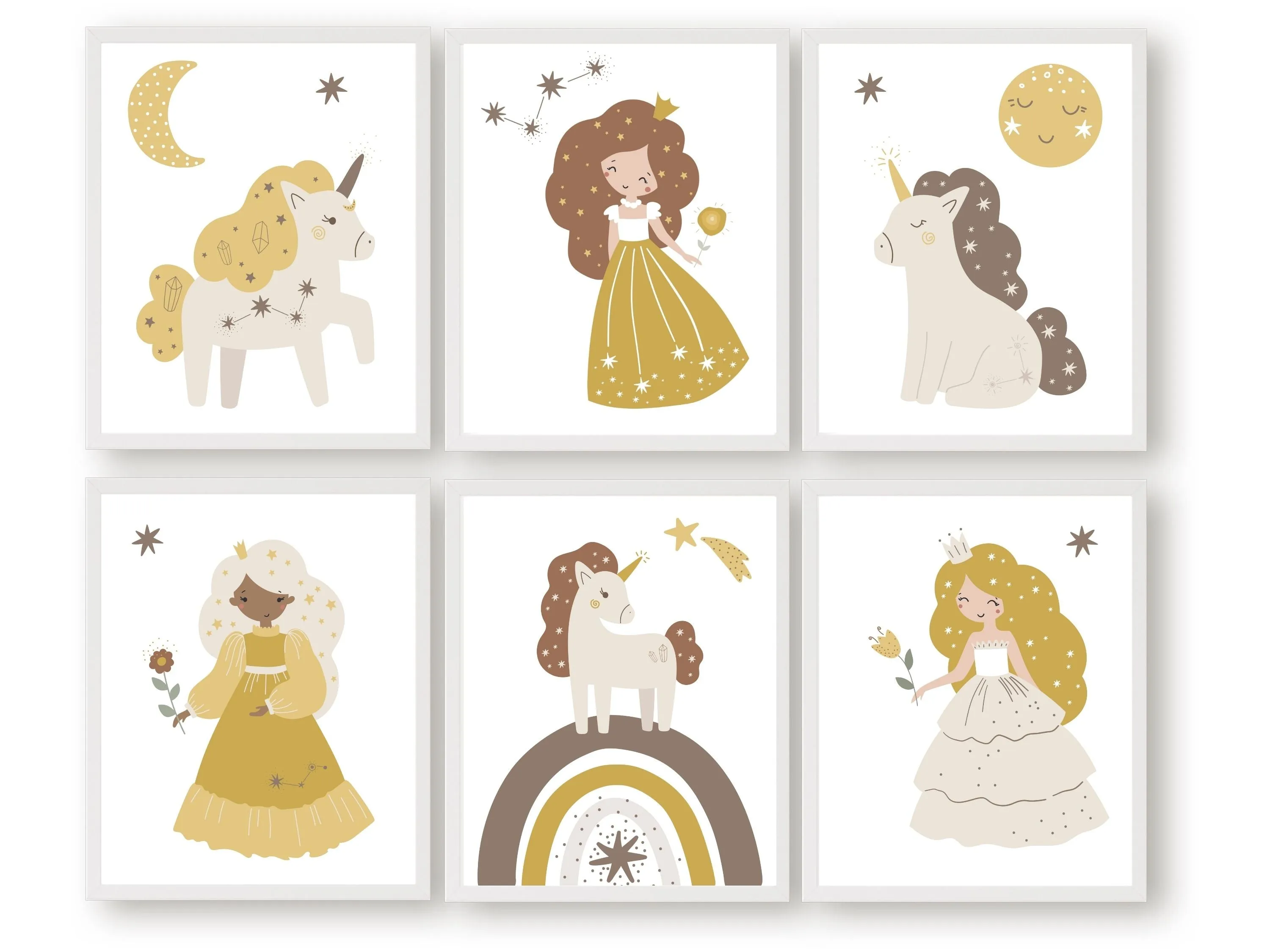 Boho Princess Nursery Prints