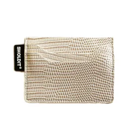 Card Holder Wallet | Crocodile Embossed