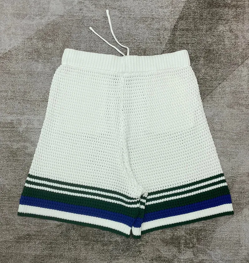 CASABLANCA Crochet Tennis Short