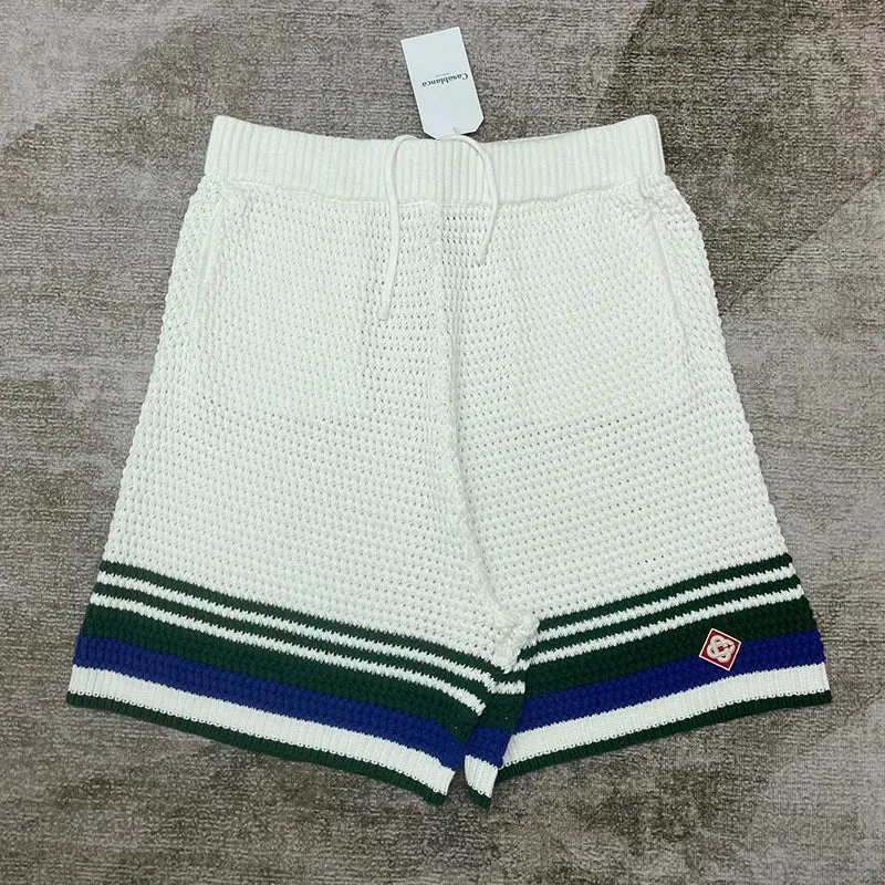 CASABLANCA Crochet Tennis Short