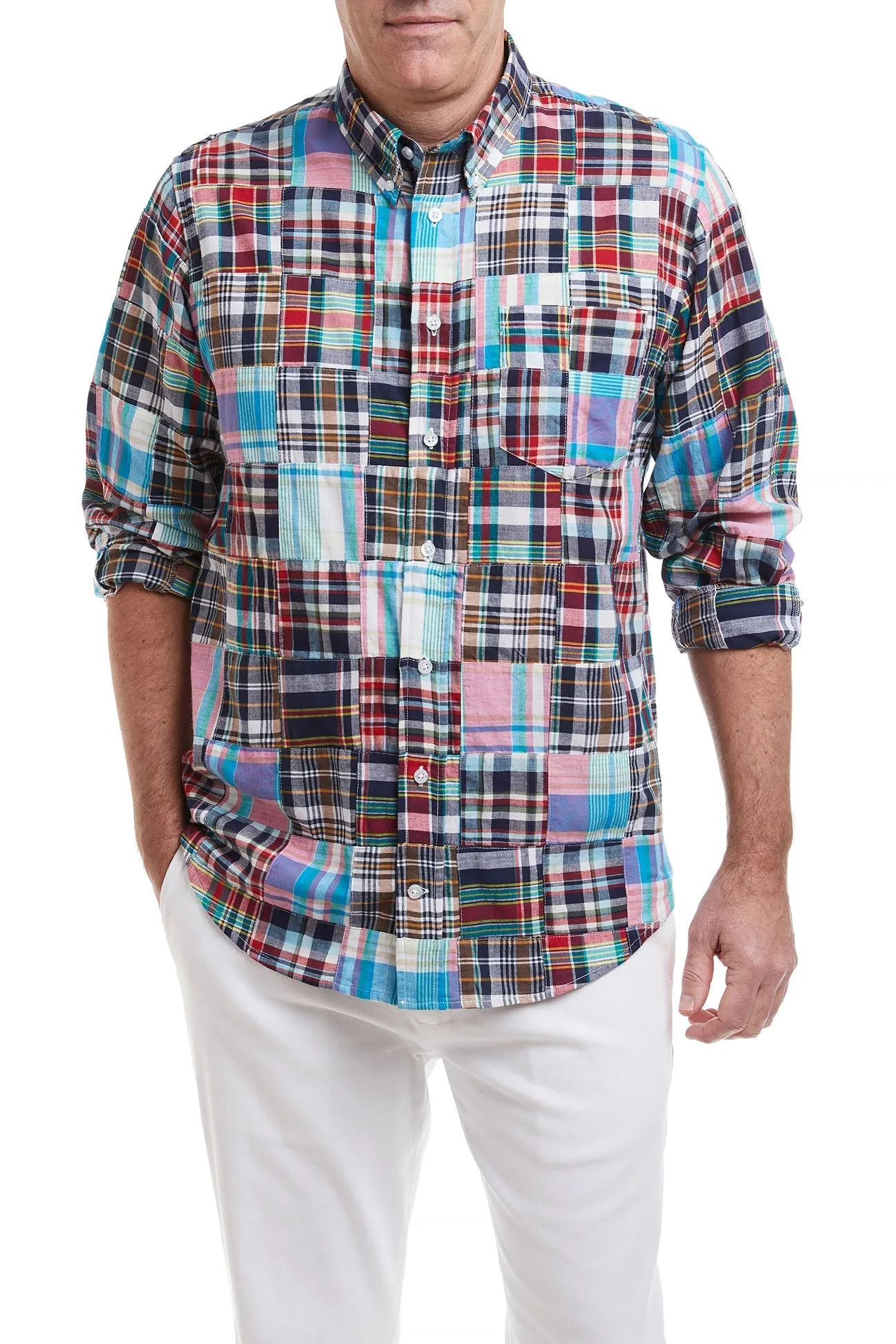 Chase Shirt Weston Patch Madras