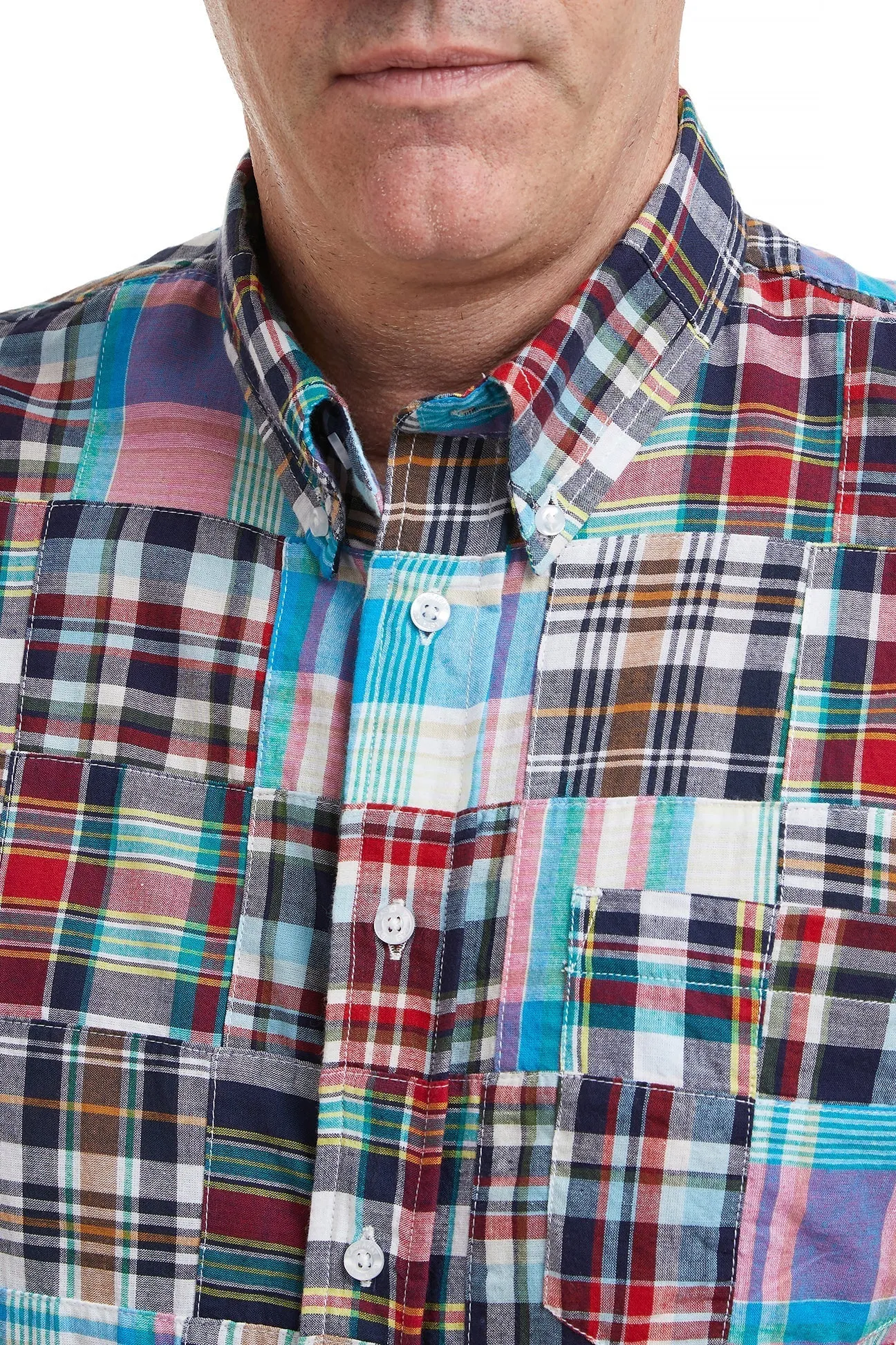 Chase Shirt Weston Patch Madras