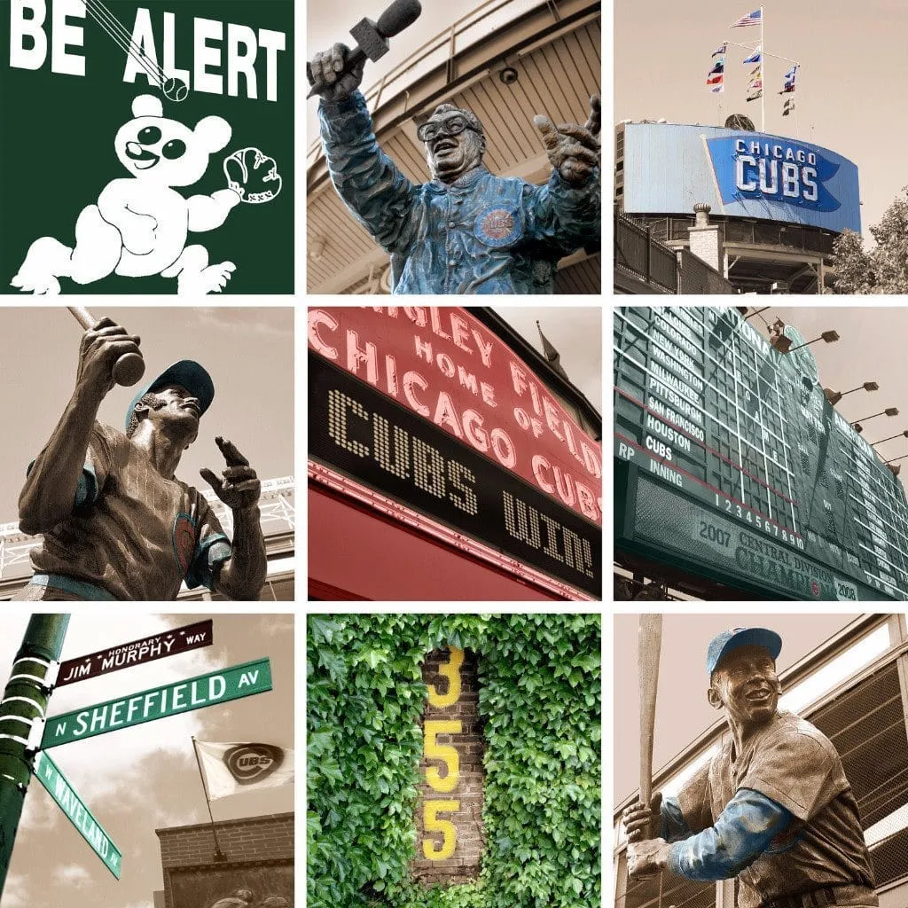 Chicago Cubs Canvas Art - Any Print