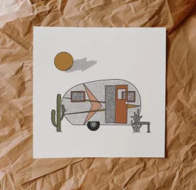 ColorbloKC Prints | Happy Camper