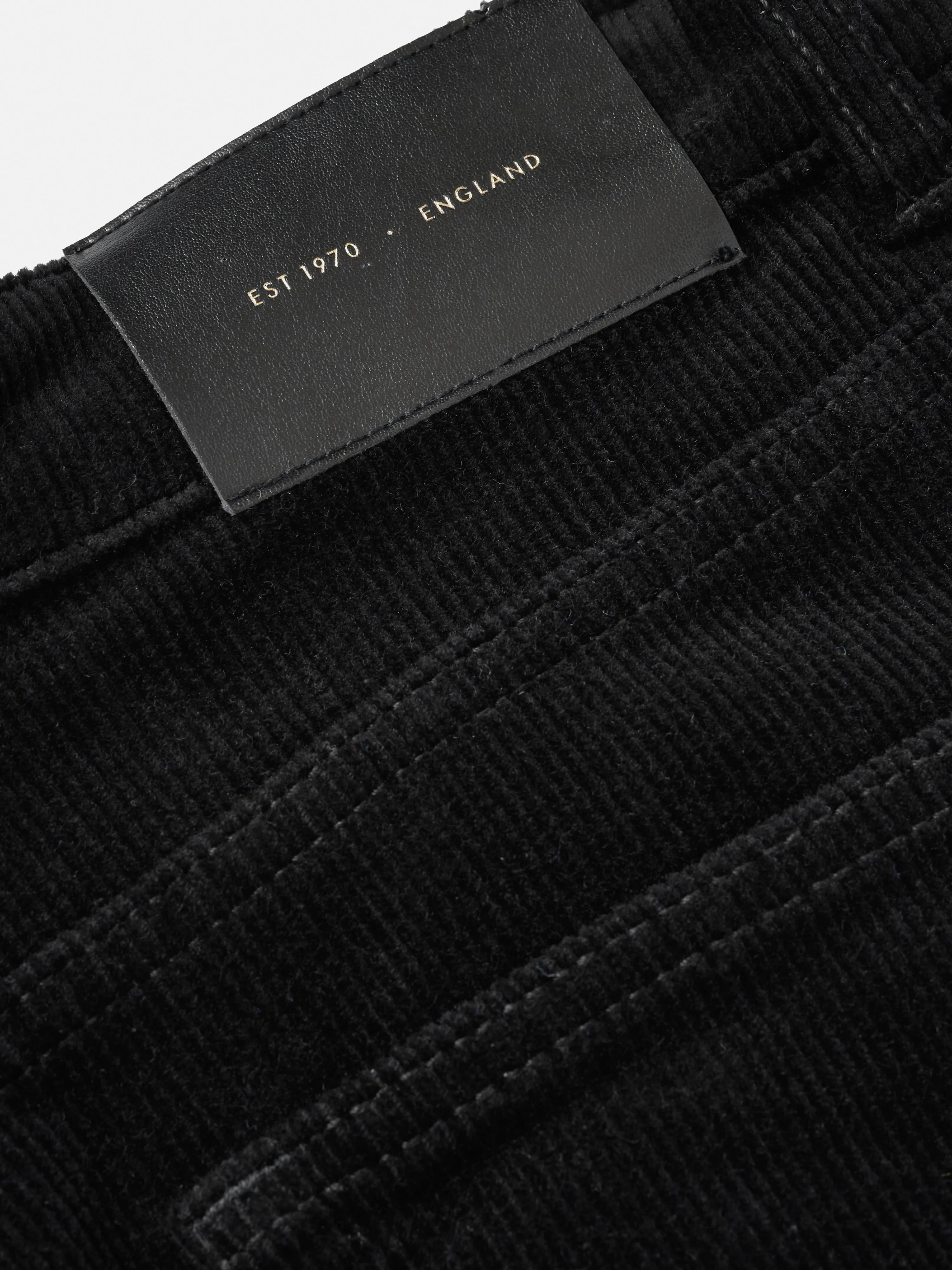 Delmont Cord Jean | Black