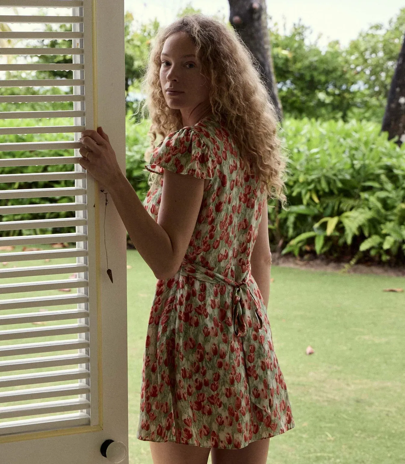 DÔEN KELSEA DRESS IN TULIP FIELDS