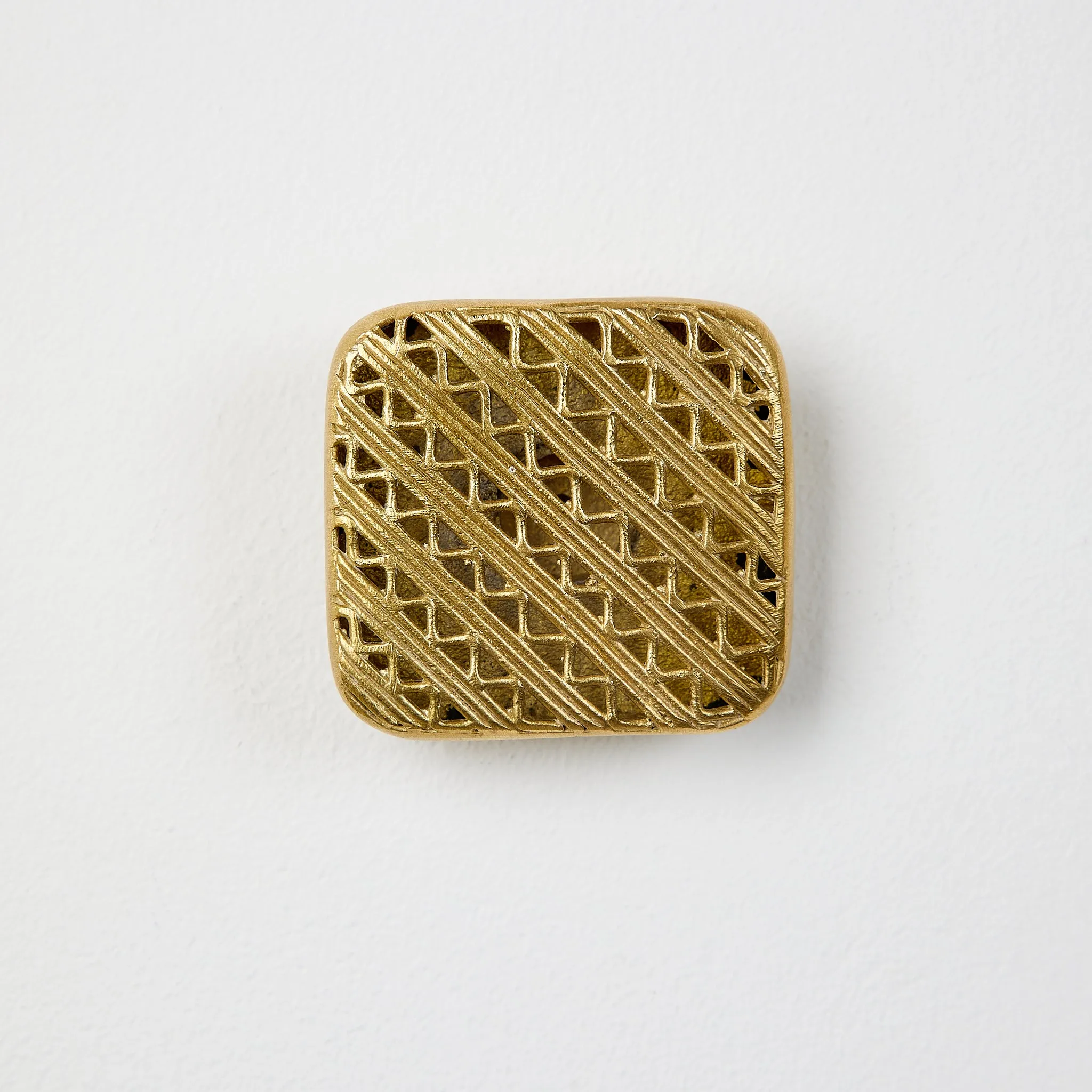 Diamond Brass Wall Hook