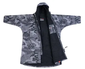 Dryrobe Advance Changing Robe Long Sleeved - Black Camo / Black