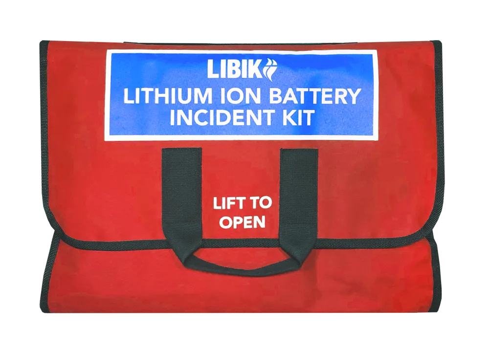 EHS Kit - Wall-Mounted LIBIK (Lithium Ion Battery Incident Kit)