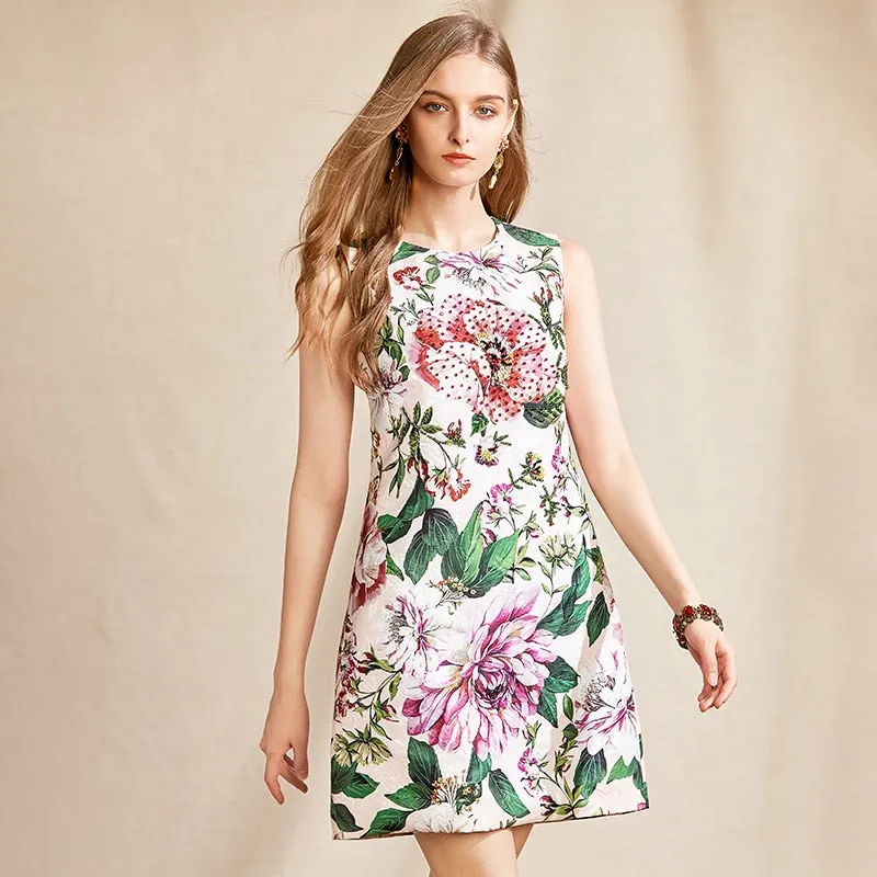 Fashion Runway Summer Dress