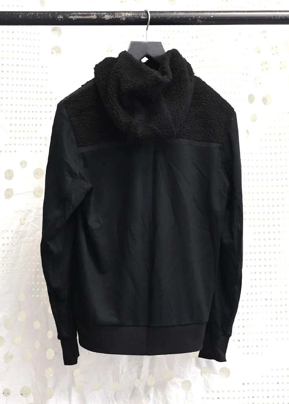 Fleece Hybrid Jacket Black