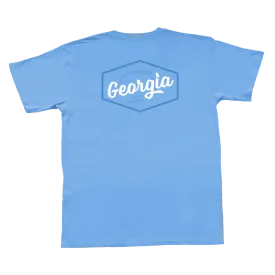 Georgia Script Patch Short Sleeve Tee