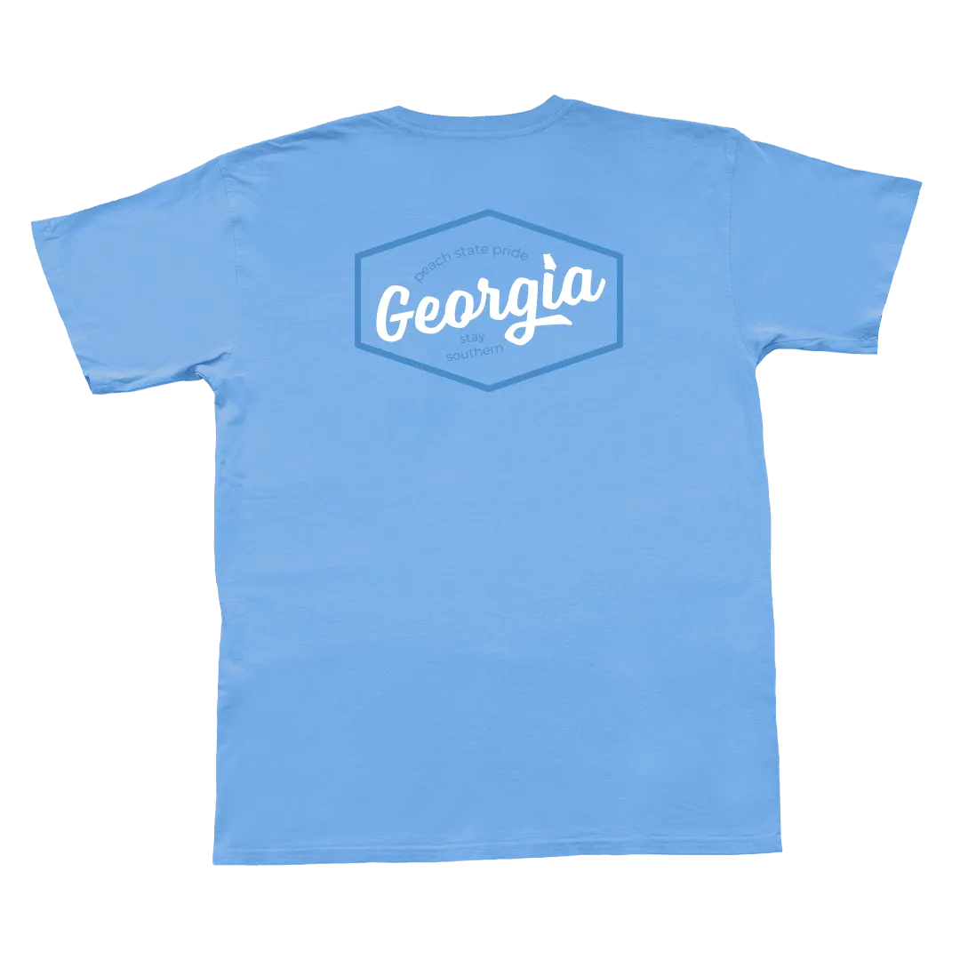 Georgia Script Patch Short Sleeve Tee