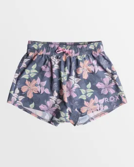 Girls 8-16 Hidden Garden Board Shorts