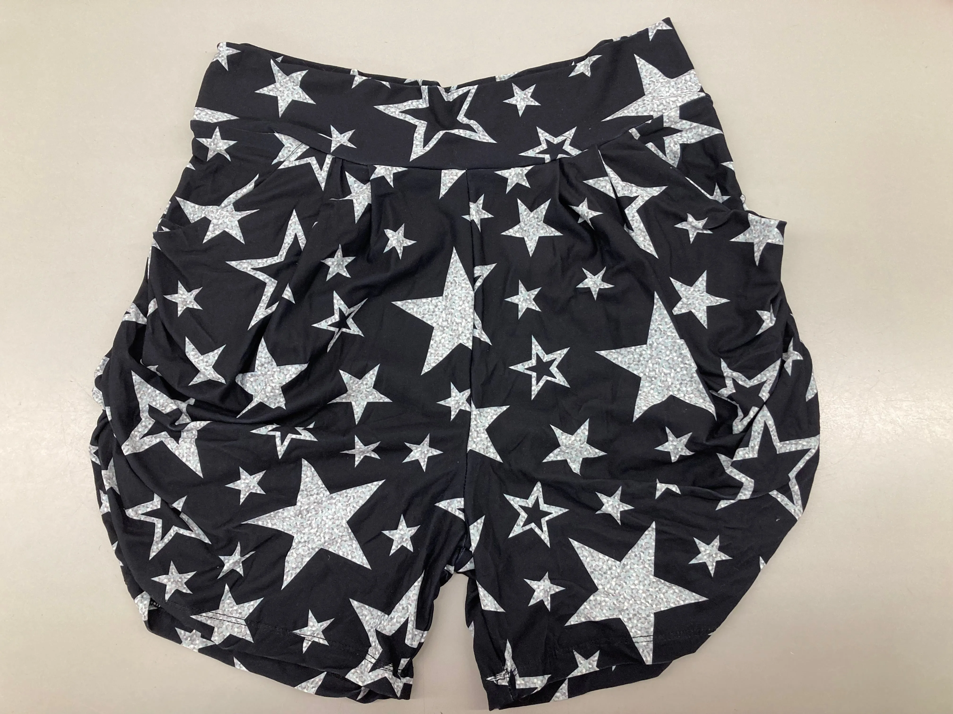 Glitter Stars in Harem Shorts