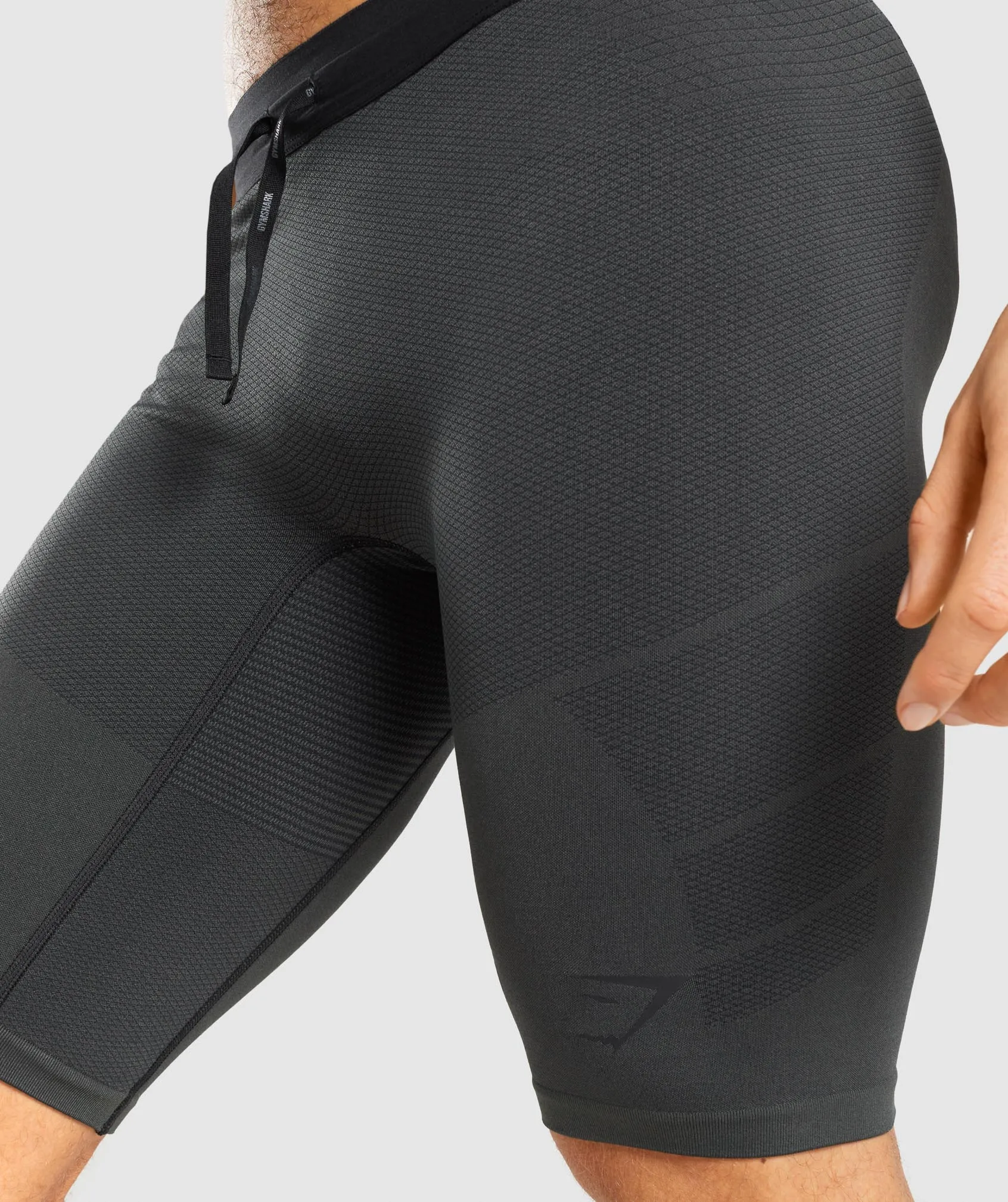 Gymshark 315 1/2 Tight Shorts - Black