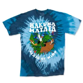 Hakuna Matata Blue Tie dye