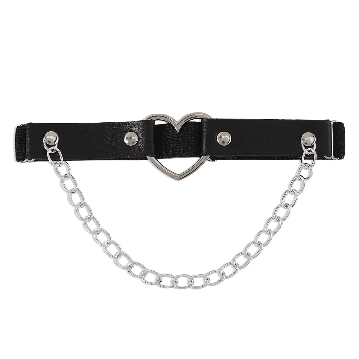 Heart Chained Garter