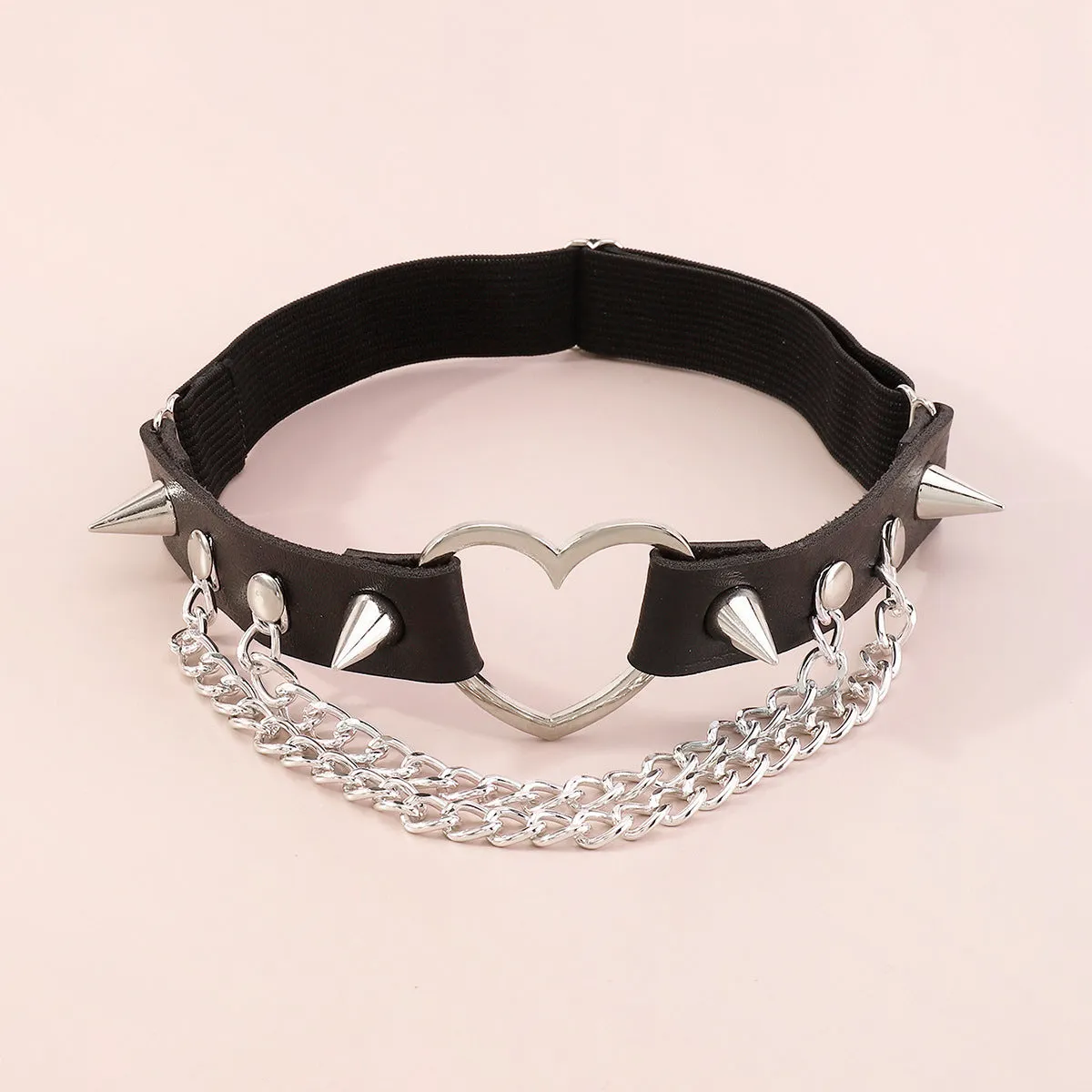 Heart Chained Garter