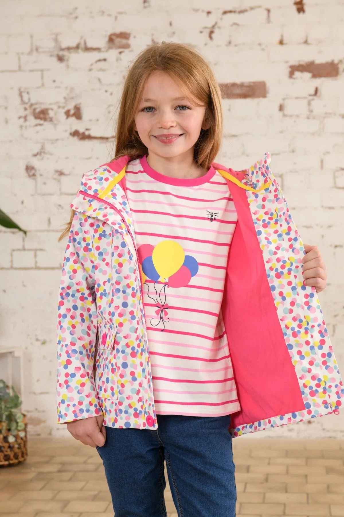 Heidi Jacket - Confetti Print