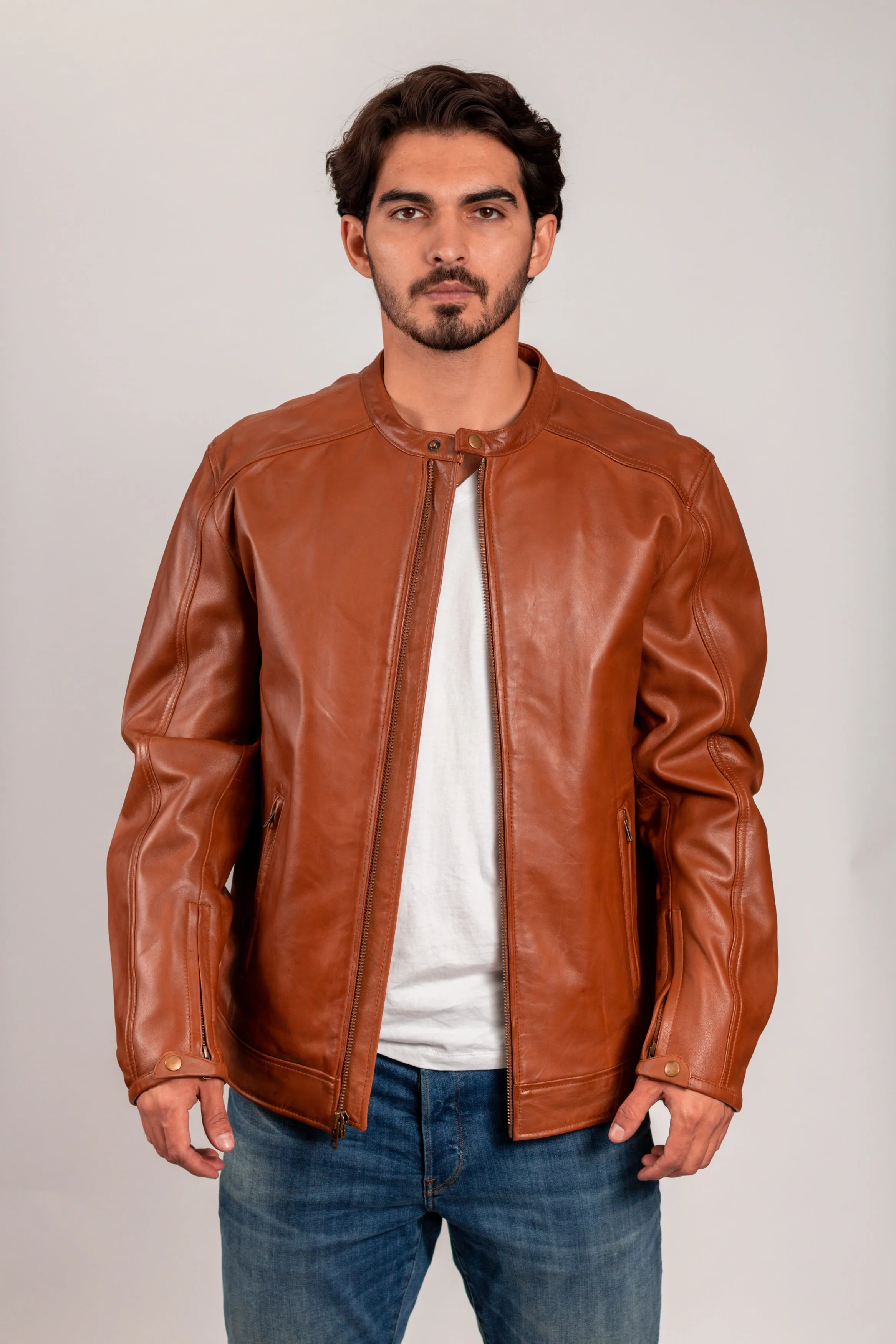 Iconoclast Mens Leather Jacket