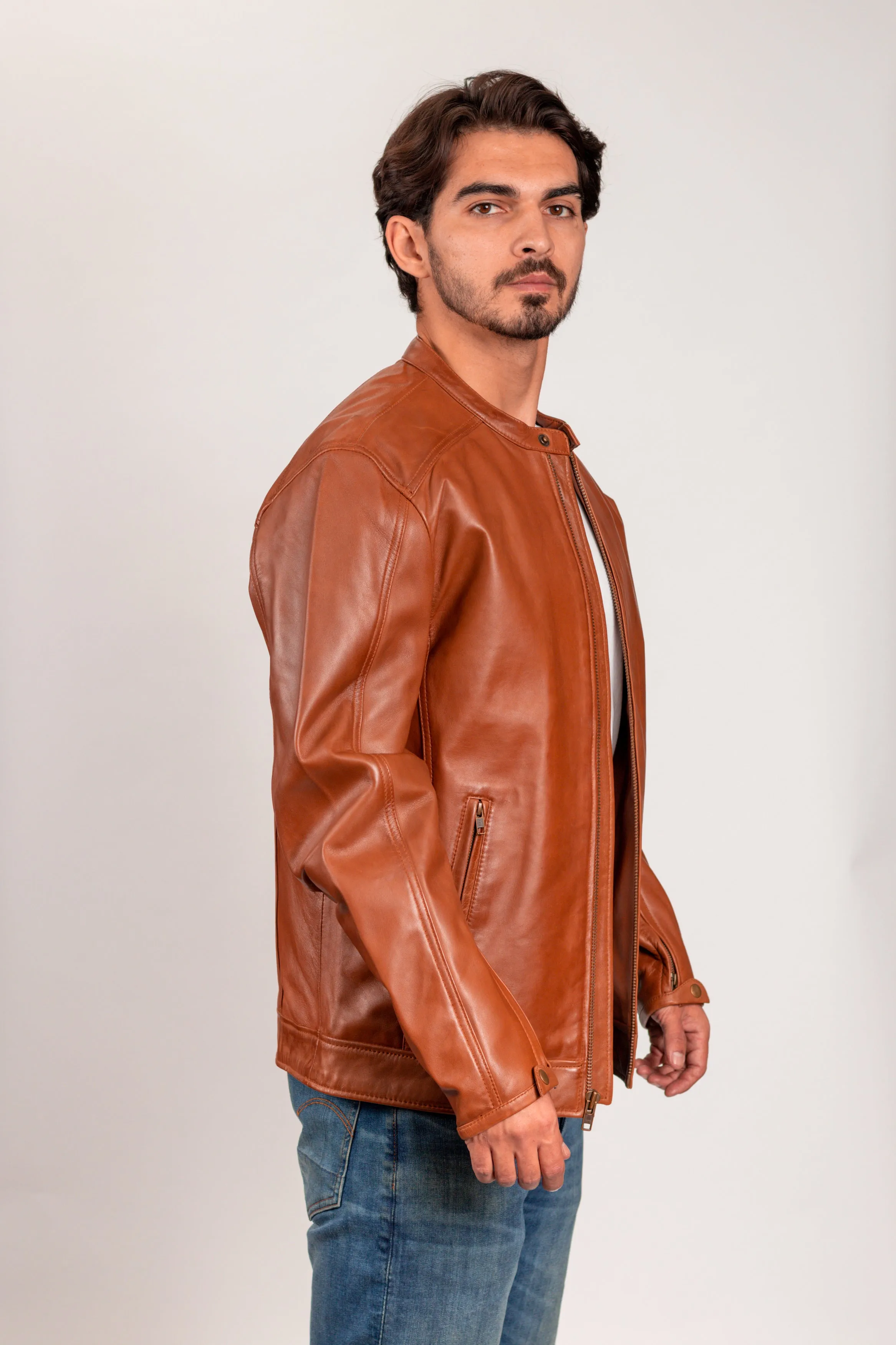 Iconoclast Mens Leather Jacket