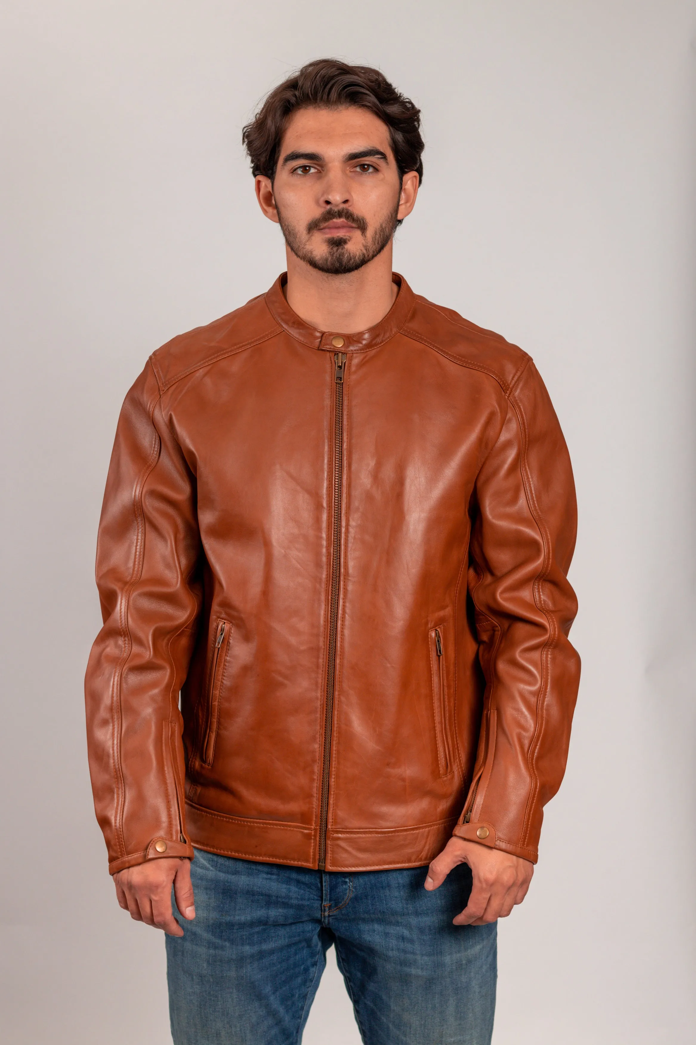 Iconoclast Mens Leather Jacket