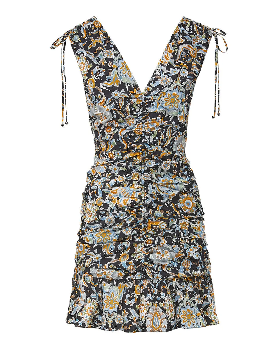 Jackson Paisley-Print Dress