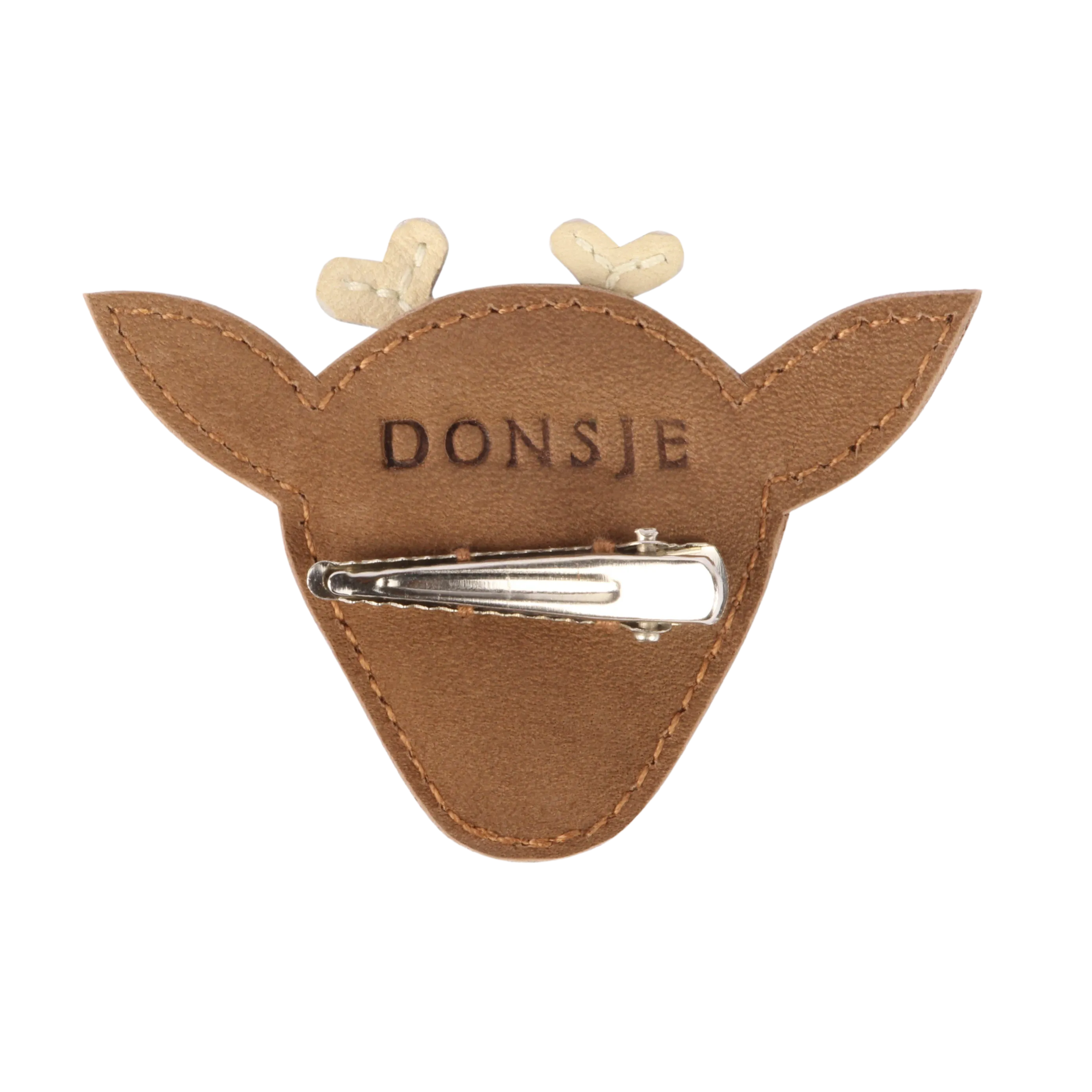 Josy Special Hairclip | Stag | Hazelnut Nubuck