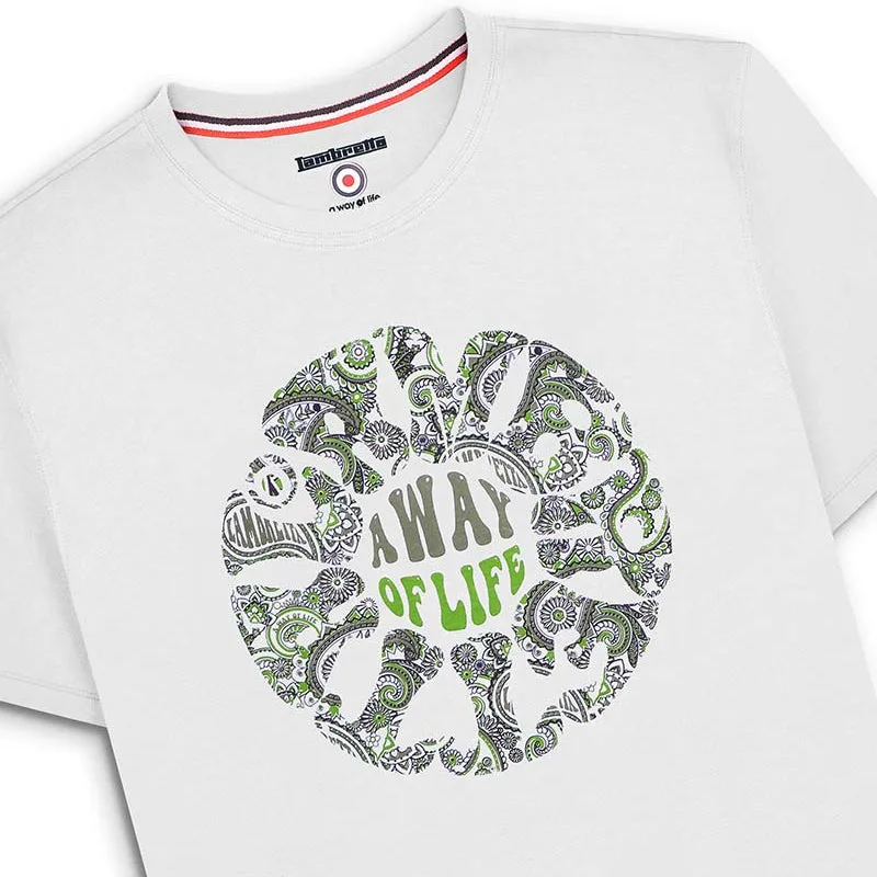 Lambretta Roundel T-Shirt White