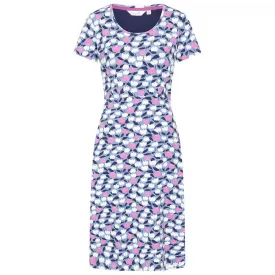 Lazy Jacks Clothing - Printed Dress Bud Pink