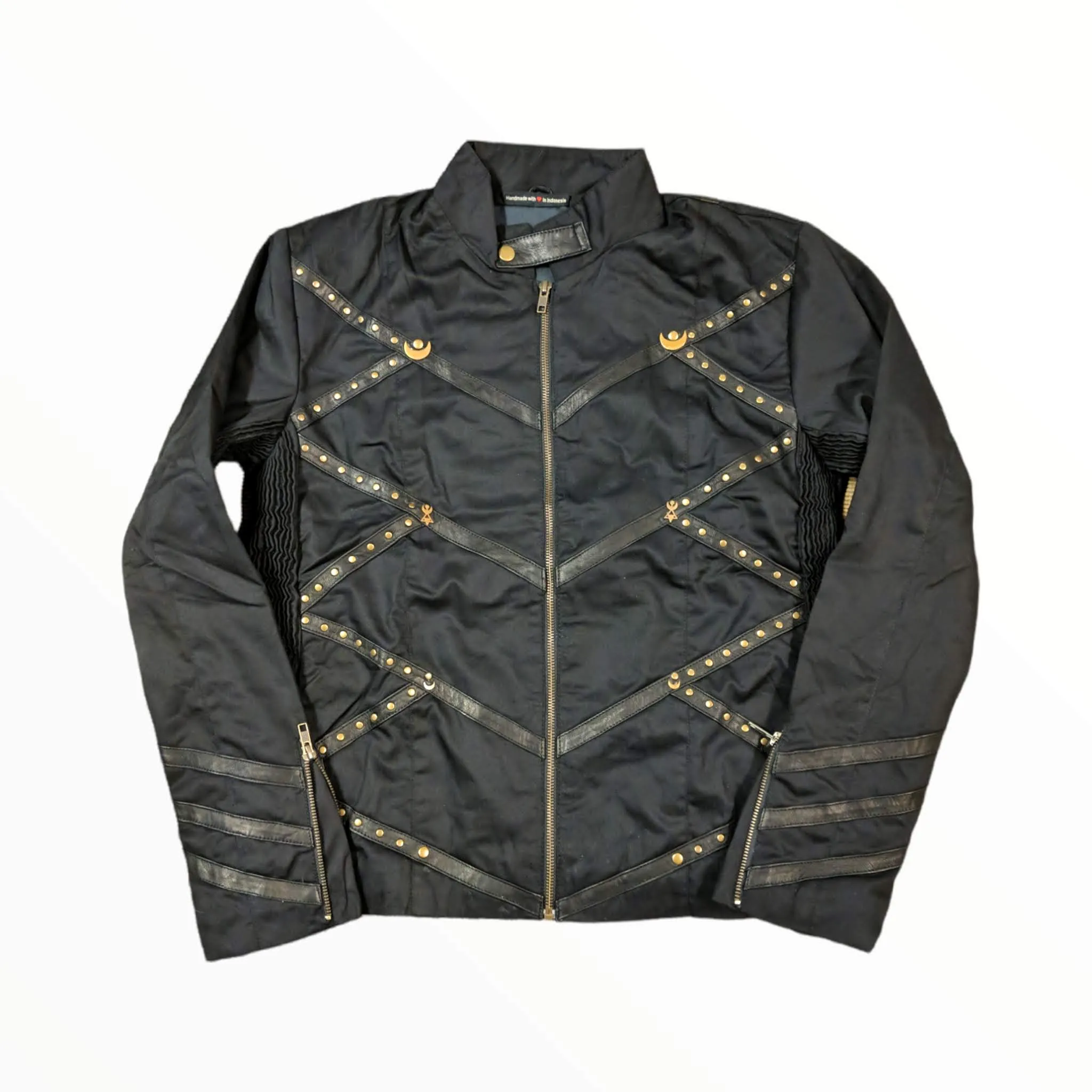 Men's Lunar Leather trim Jacket