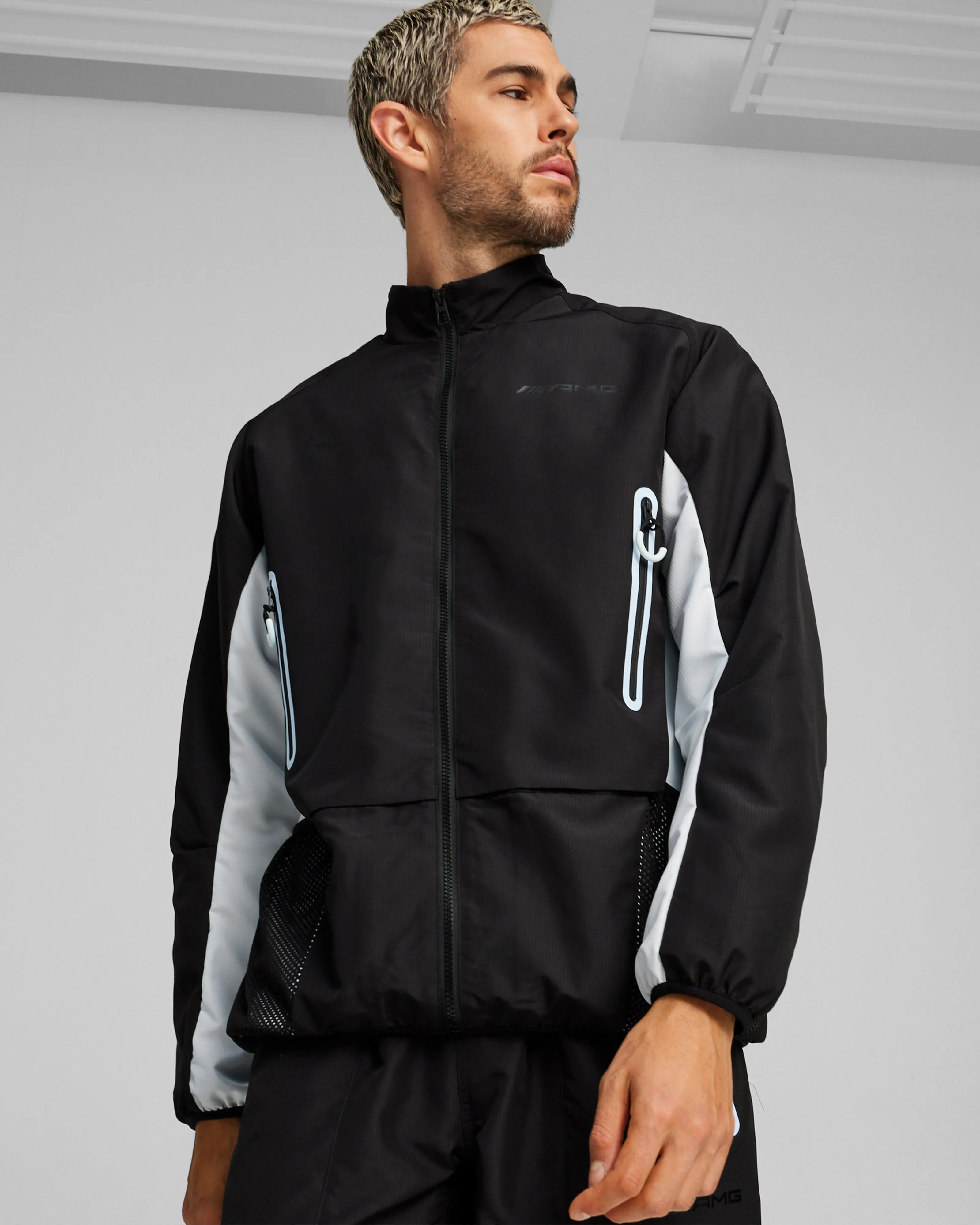 Mens Puma AMG Statement Jacket Black