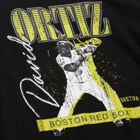 Neon Pop Player SS Tee Vintage Logo Boston Red Sox David Ortiz