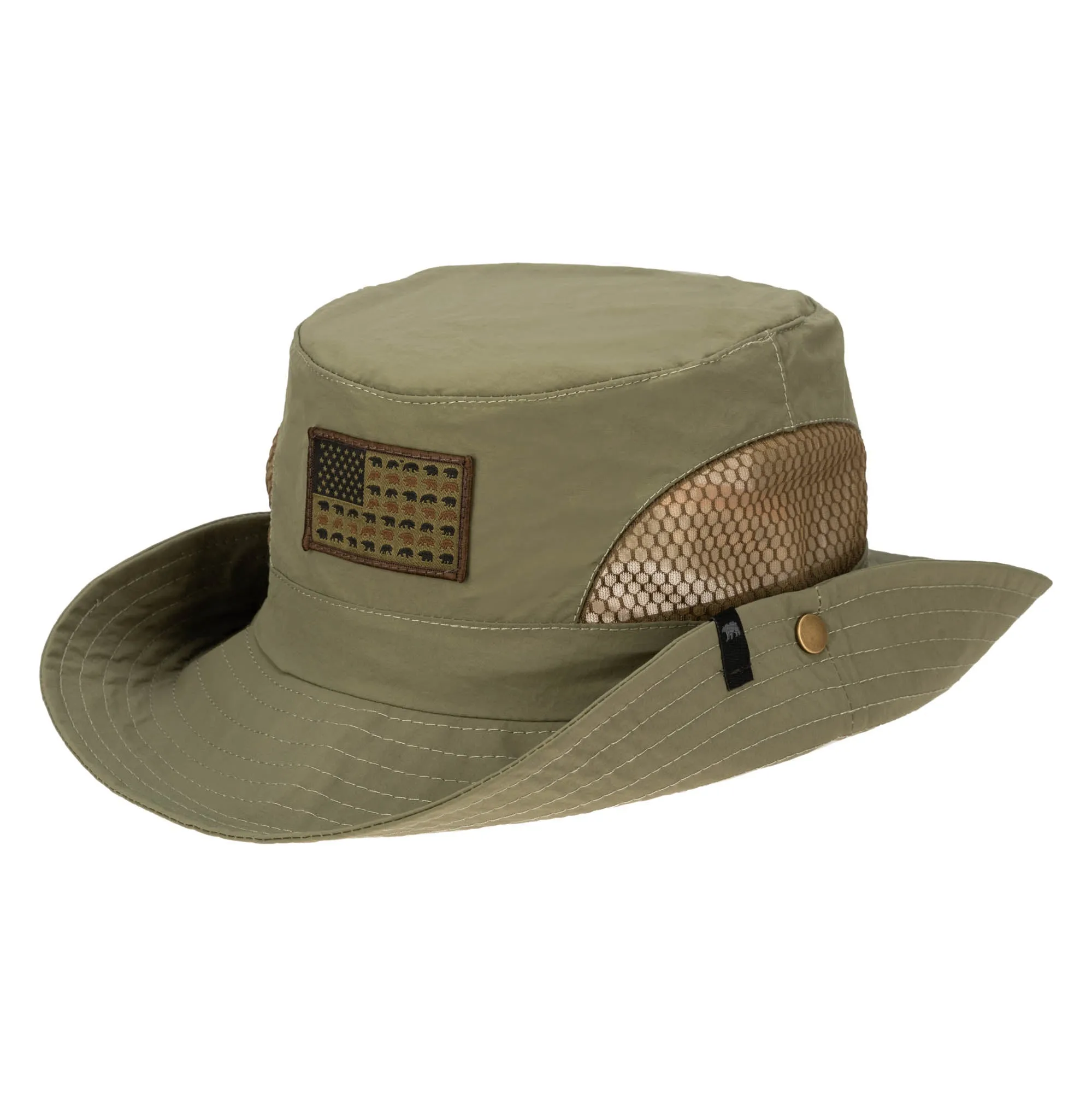 Outdoor Americana Bear Patch Boonie Hat