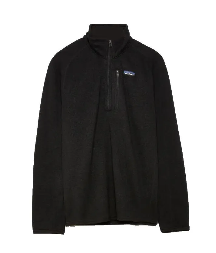 Patagonia Better Sweater 1/4 Zip Negro