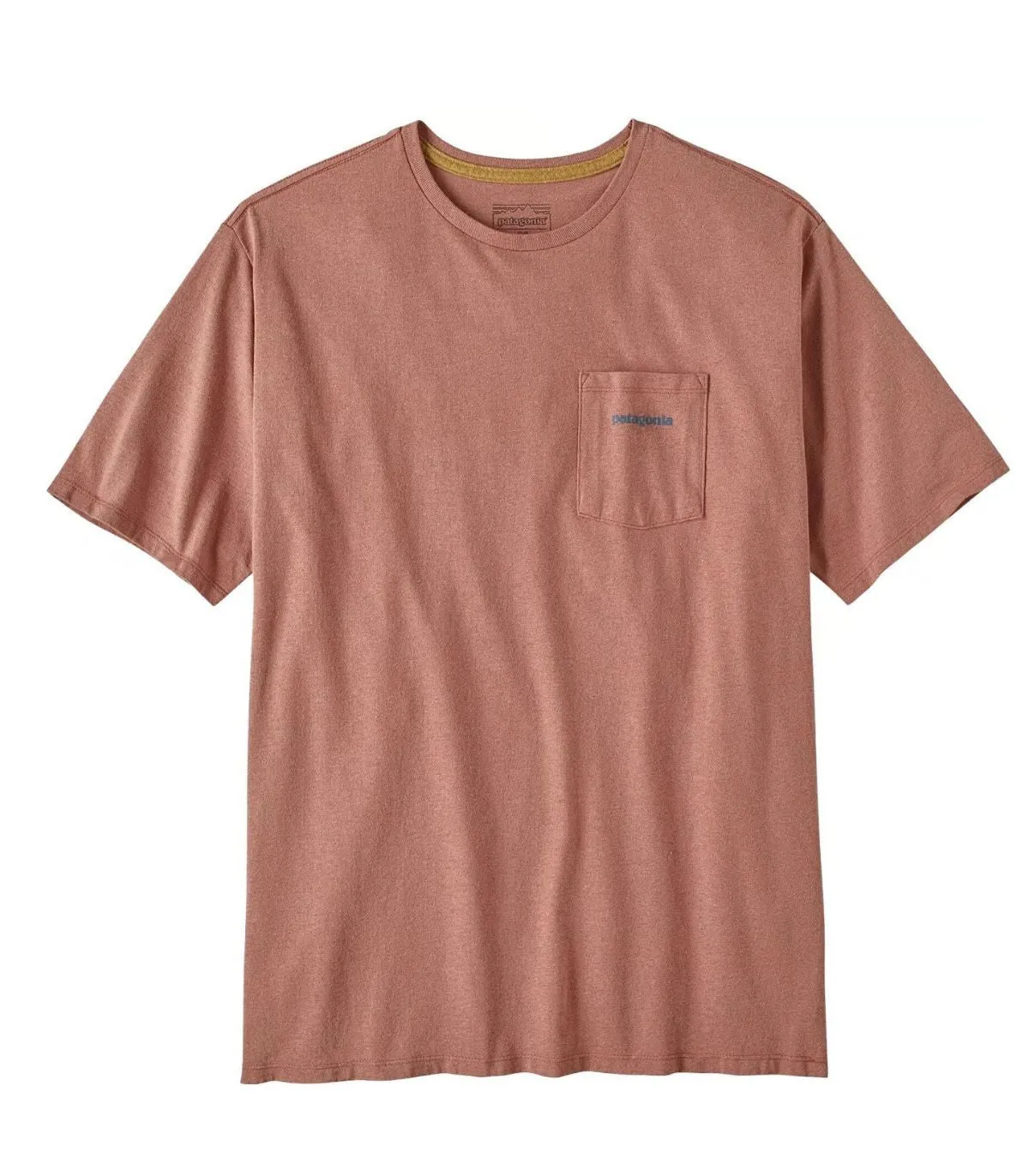 PATAGONIA BOARDSHORT LOGO POCKET RESPONSIBILI-TEE SIENNA CLAY